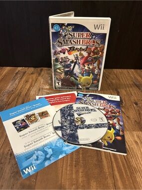 Super Smash Bros Brawl Nintendo Wii Complete Tested
